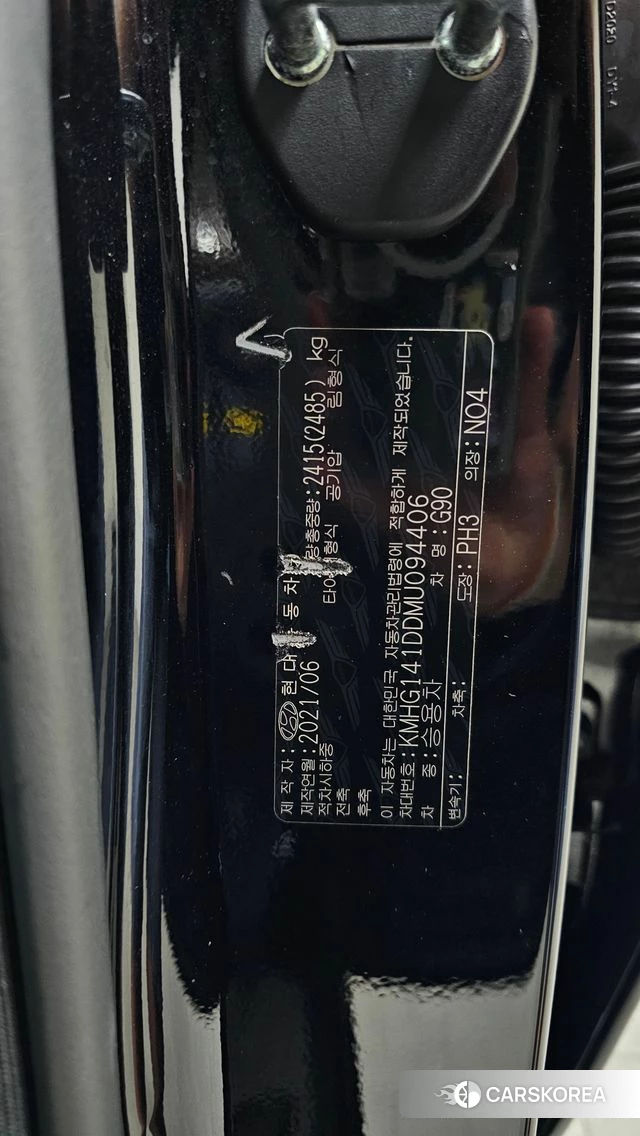 Genesis G90 id 4631906 из Кореи 20