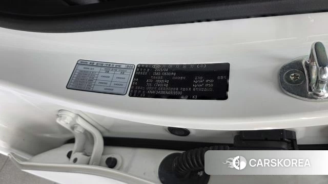 Kia The New K3 2nd generation id 4562098 из Кореи 20