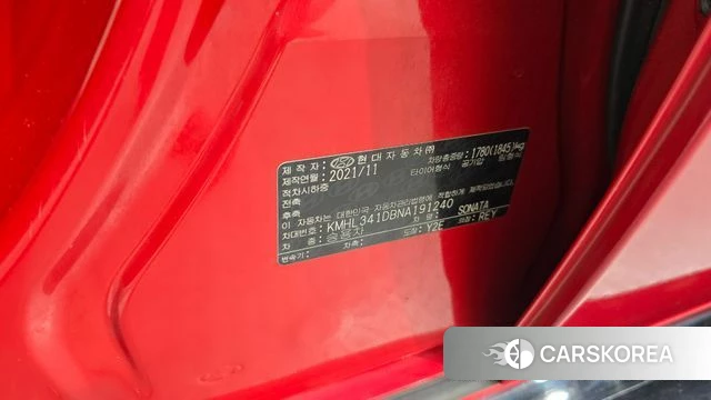 Hyundai Sonata (DN8) id 4529345 из Кореи 20