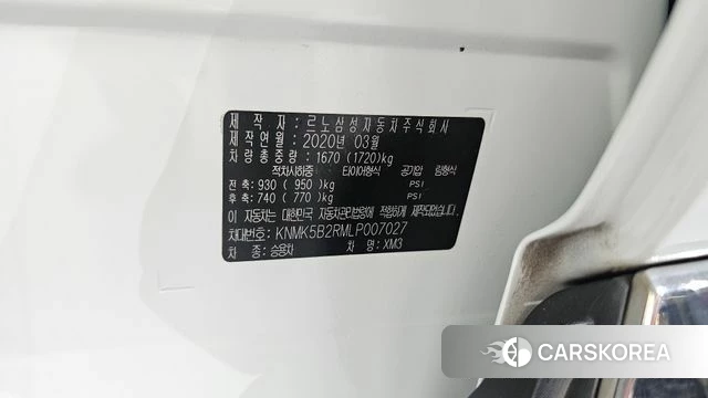 Renault Korea (Samsung) XM3 id 4594966 из Кореи 20