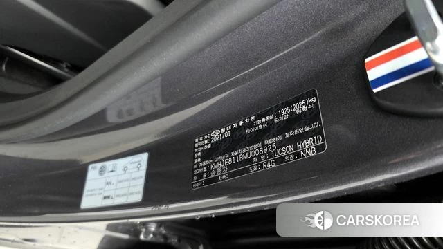 Hyundai Tucson Hybrid (NX4) id 4245158 из Кореи 20