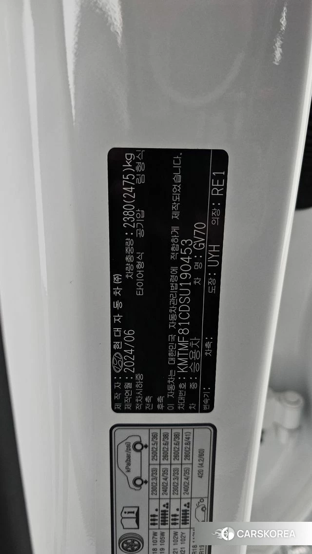 Genesis GV70 id 4590573 из Кореи 20