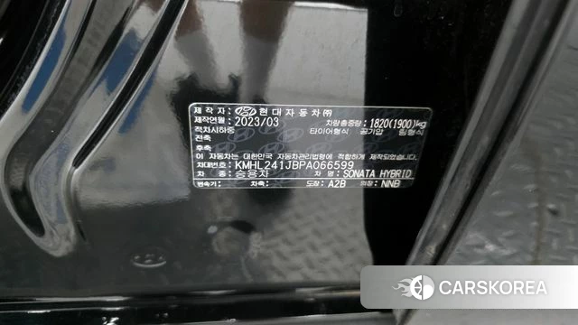 Hyundai Sonata Hybrid (DN8) id 4401124 из Кореи 20