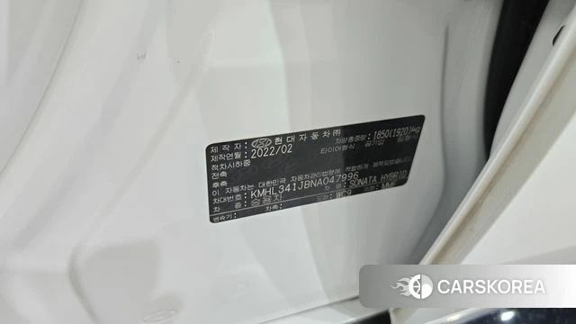 Hyundai Sonata Hybrid (DN8) id 4631642 из Кореи 20
