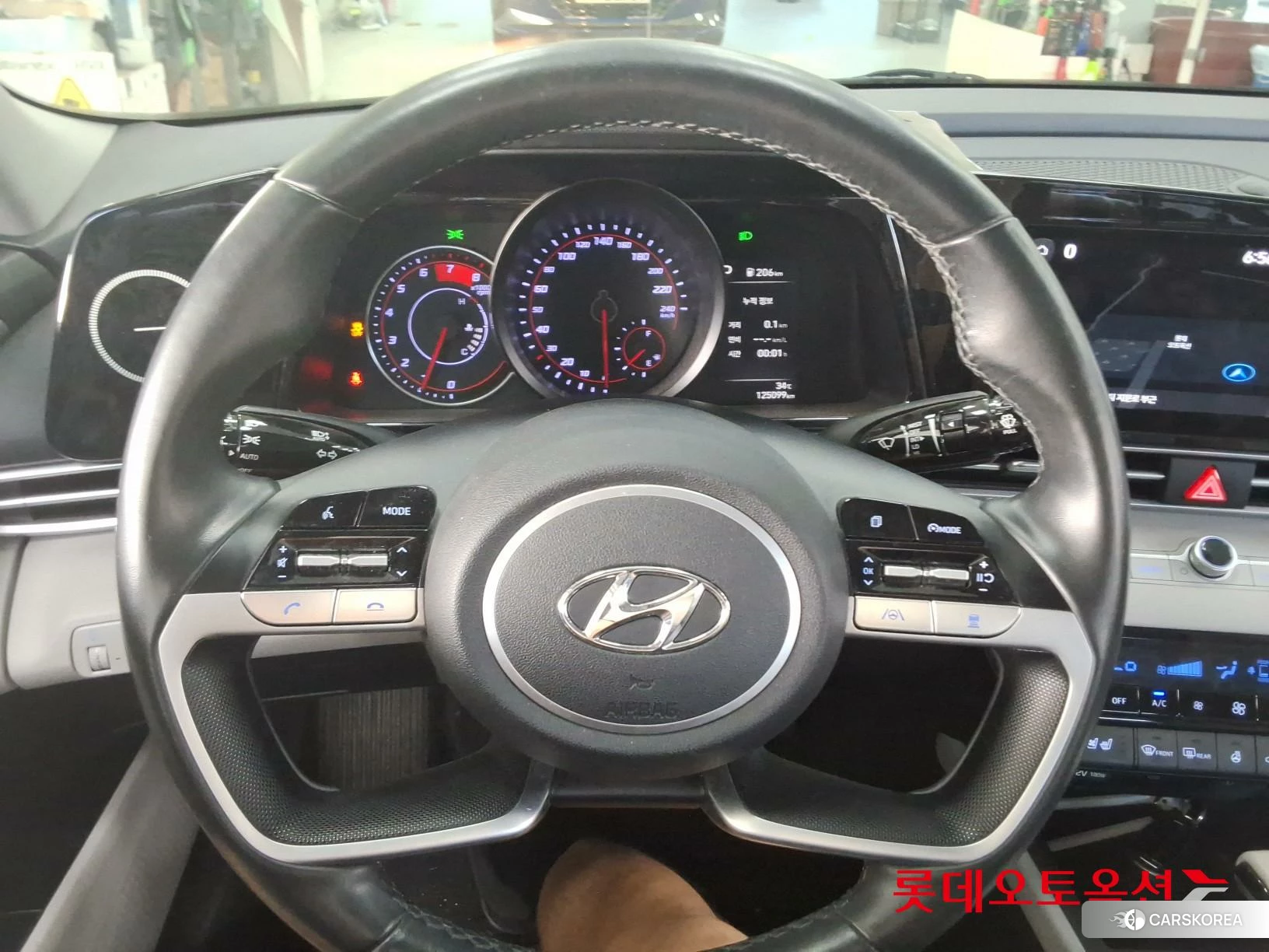 Hyundai Avante id 4674087 из Кореи 21