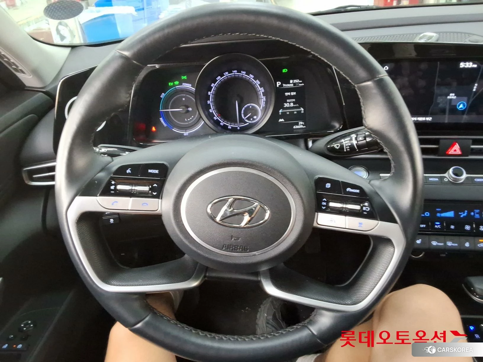 Hyundai Avante Hybrid id 4909261 из Кореи 21