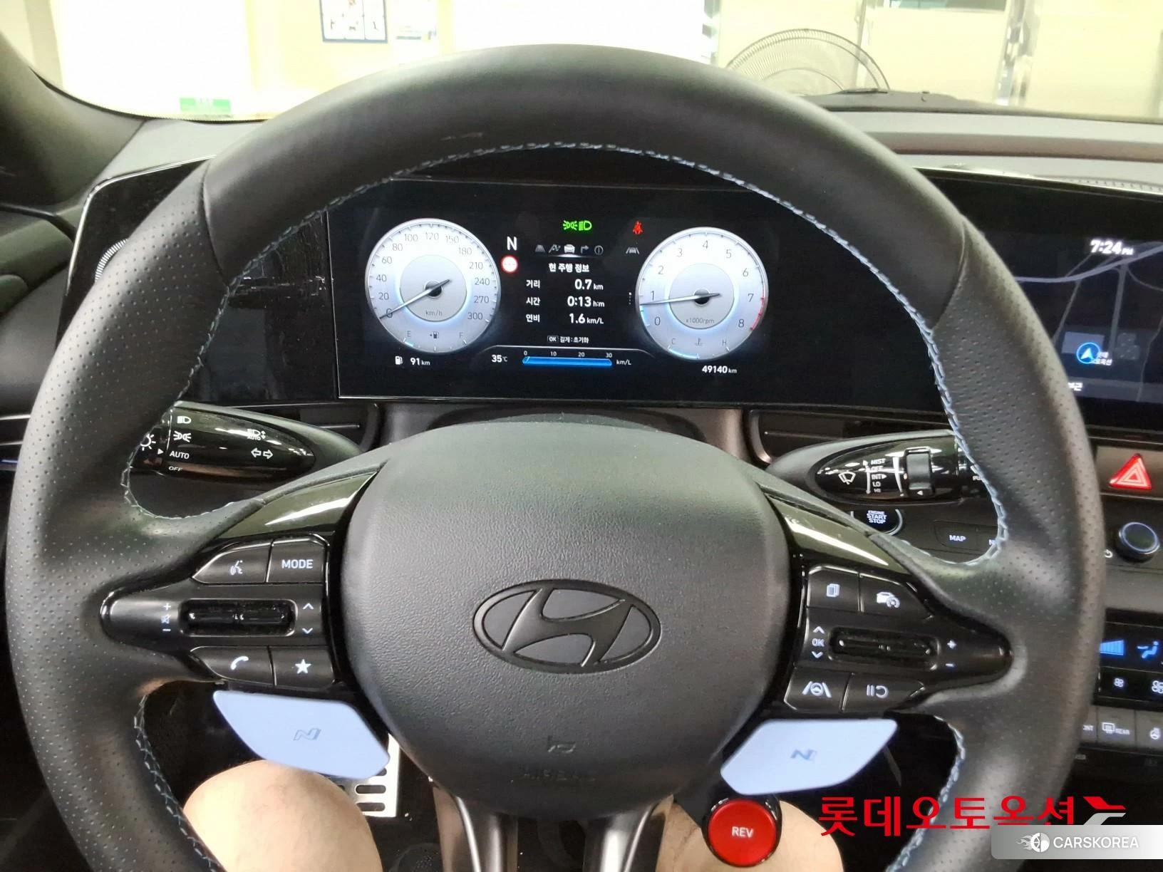 Hyundai Avante N id 4674131 из Кореи 21