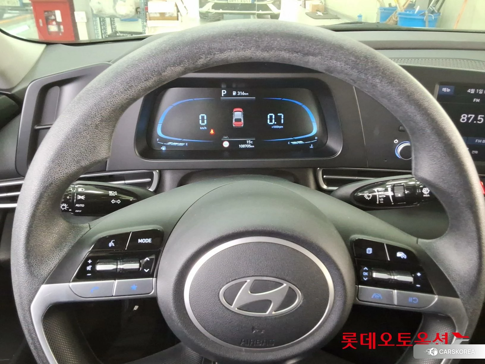 Hyundai Avante id 3875823 из Кореи 21
