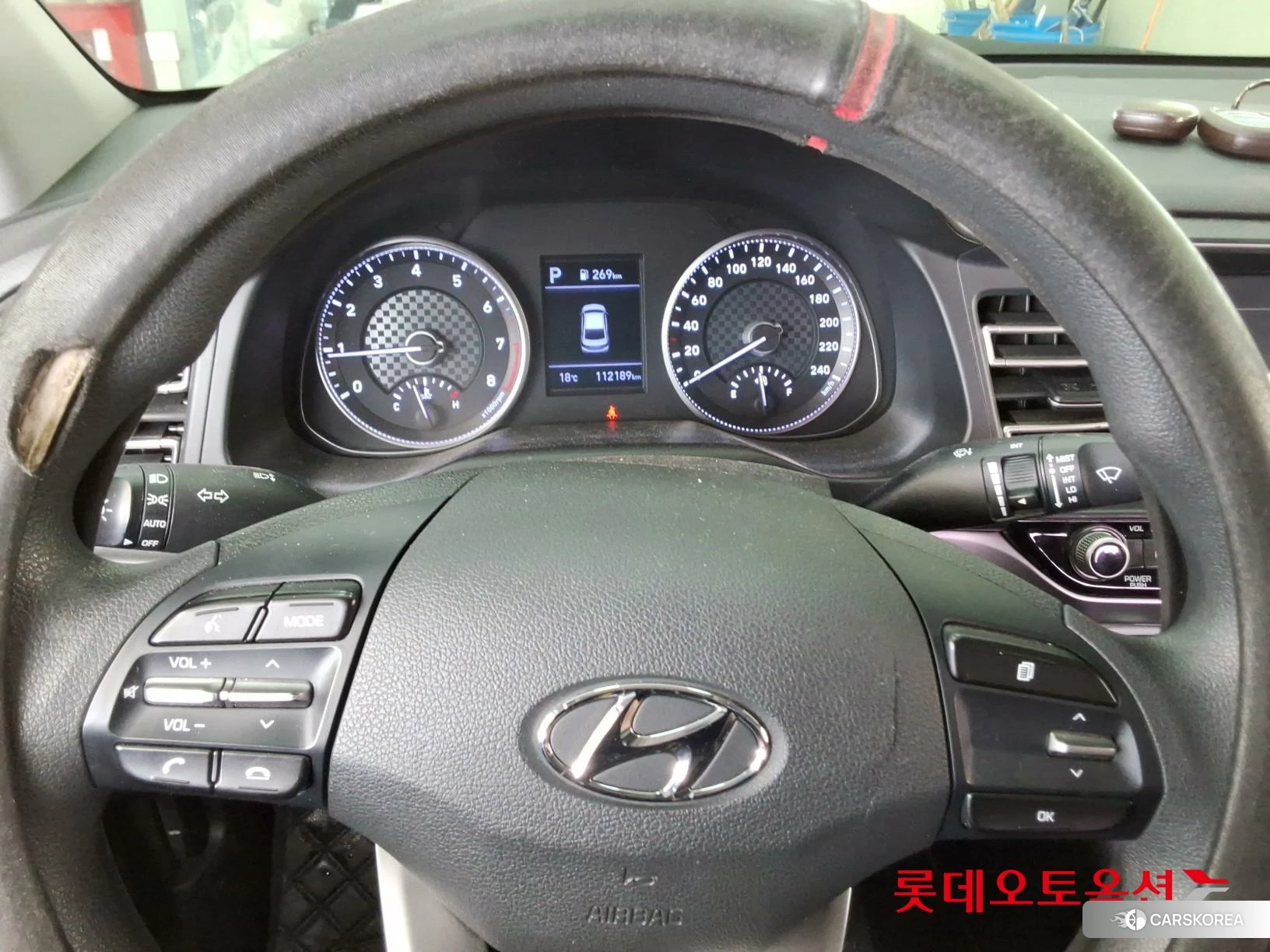 Hyundai Avante id 3869366 из Кореи 21