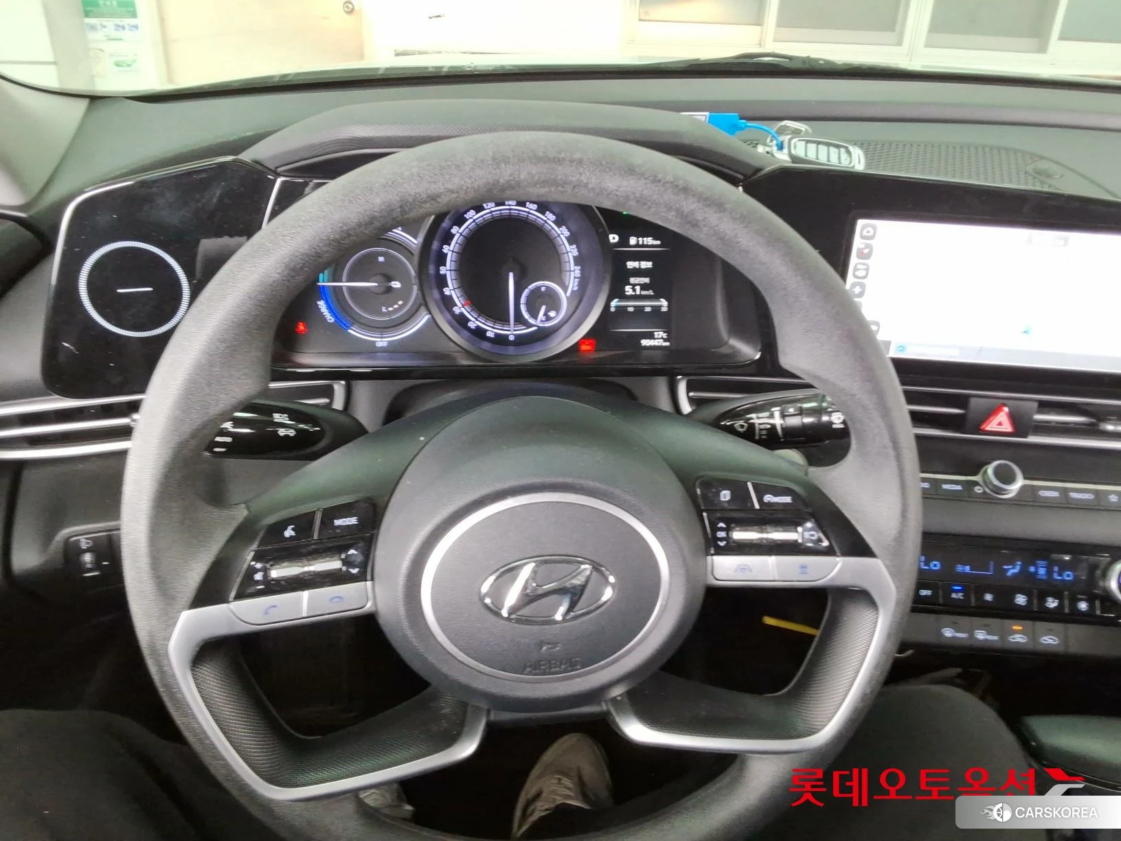 Hyundai Avante Hybrid id 3875811 из Кореи 21
