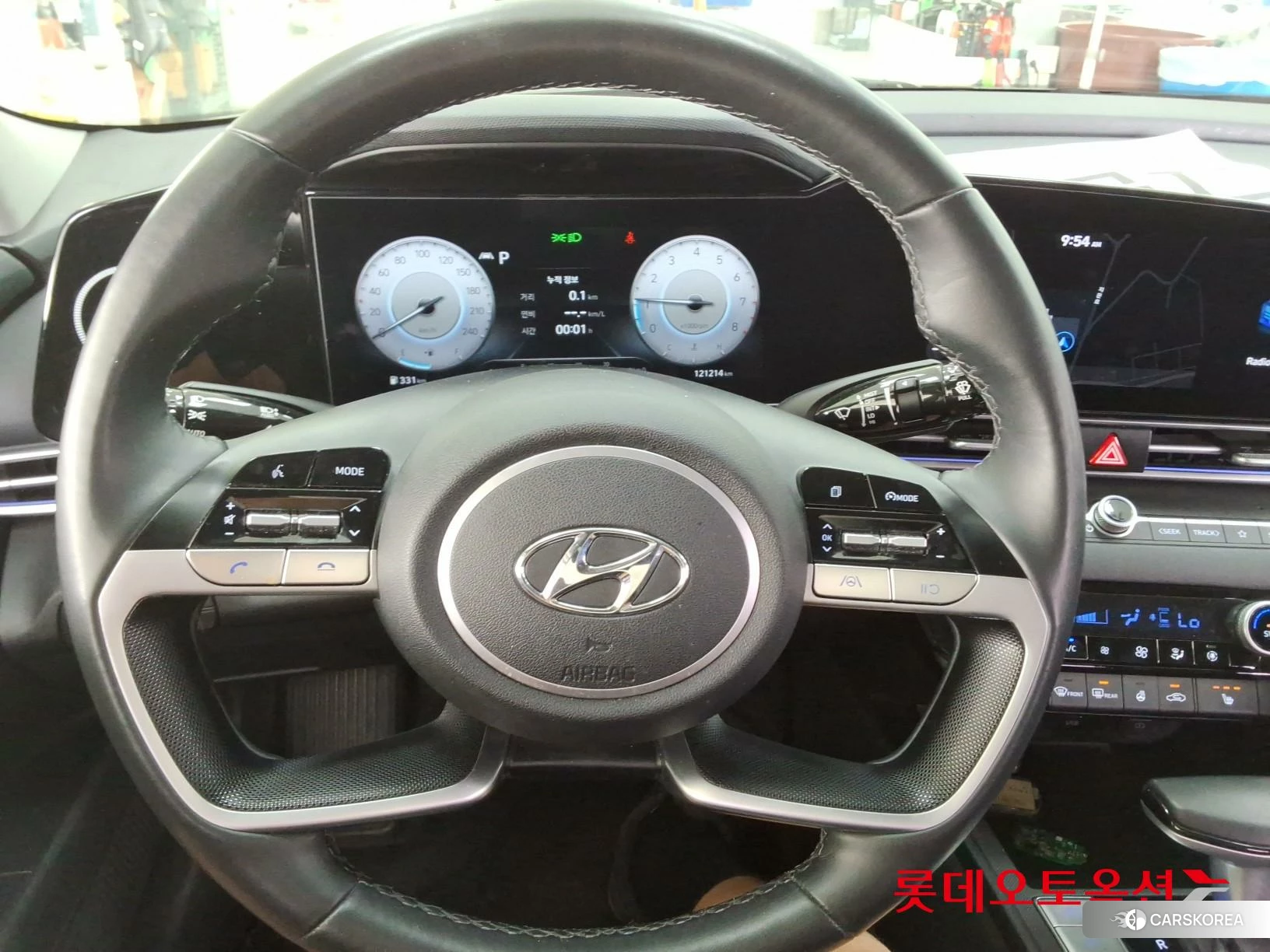 Hyundai Avante id 4504316 из Кореи 21