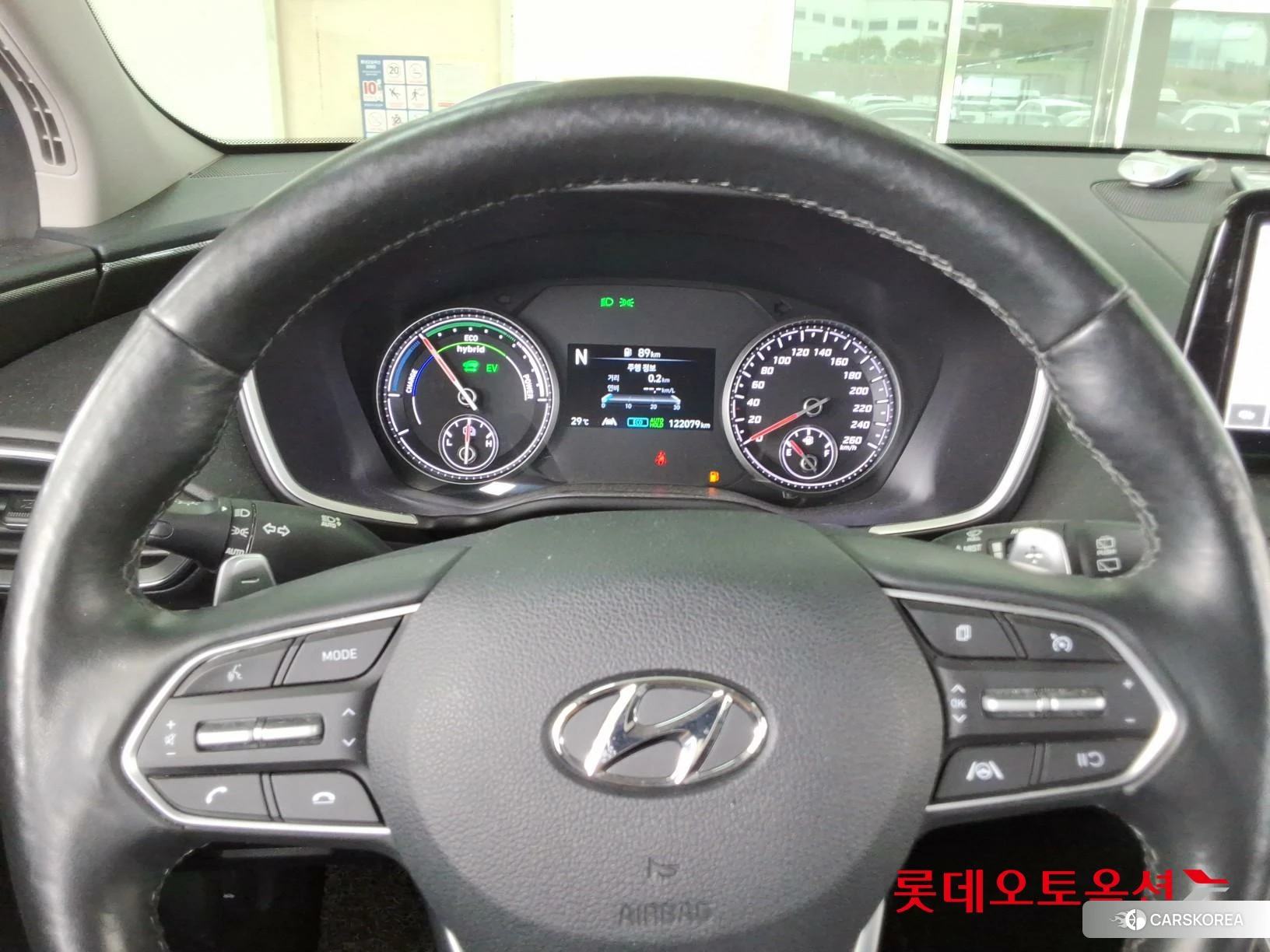 Hyundai Santa Fe Hybrid id 4498408 из Кореи 21