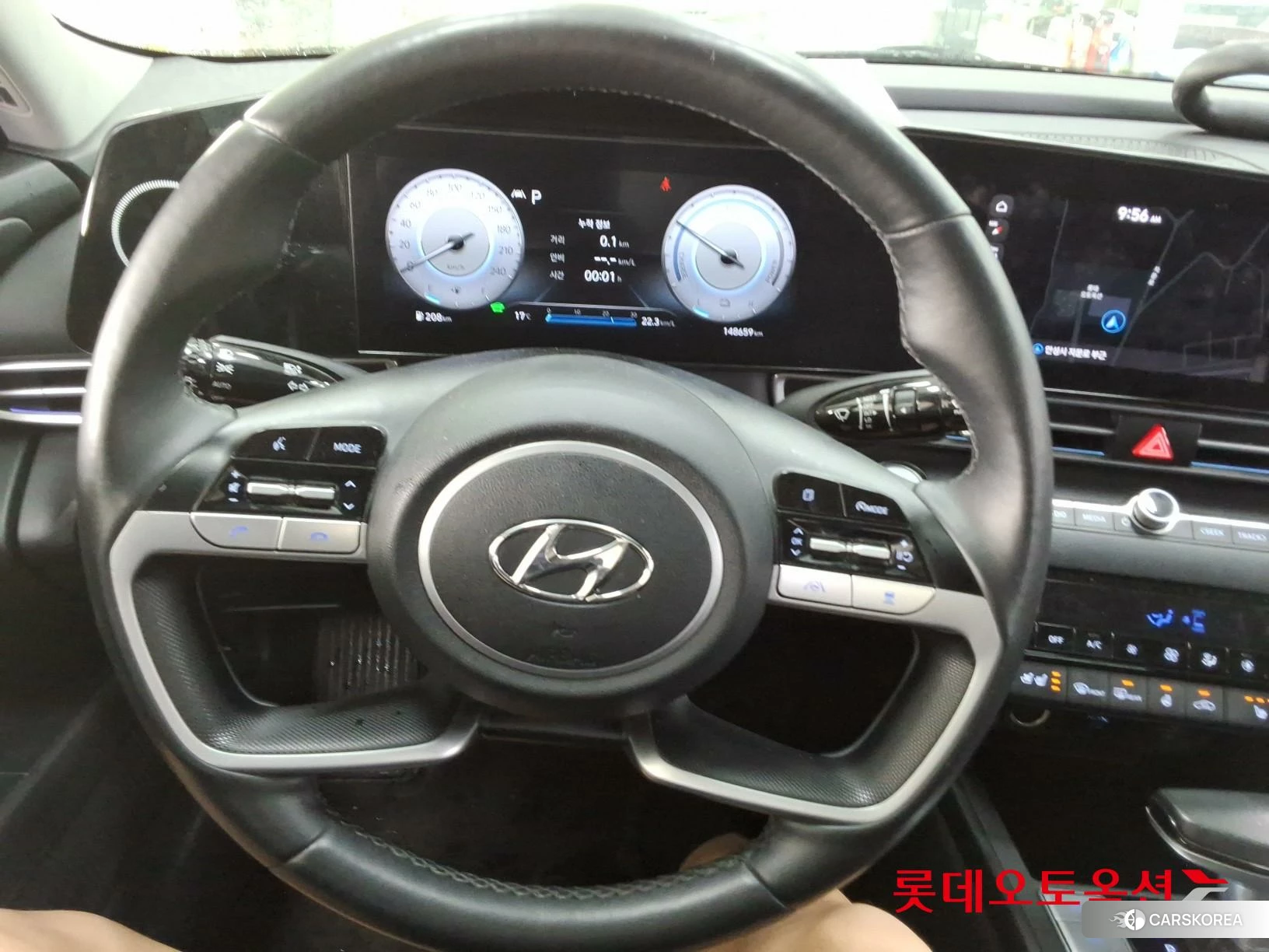 Hyundai Avante Hybrid id 4352337 из Кореи 21