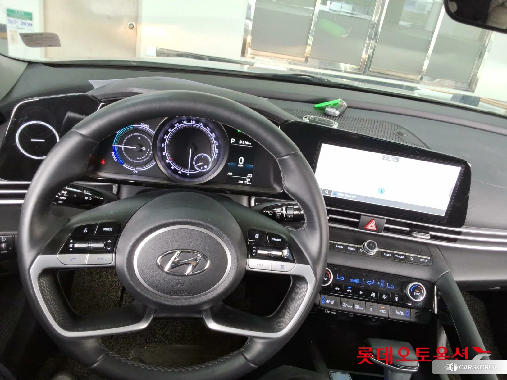 Hyundai Avante Hybrid id 3875687 из Кореи 21