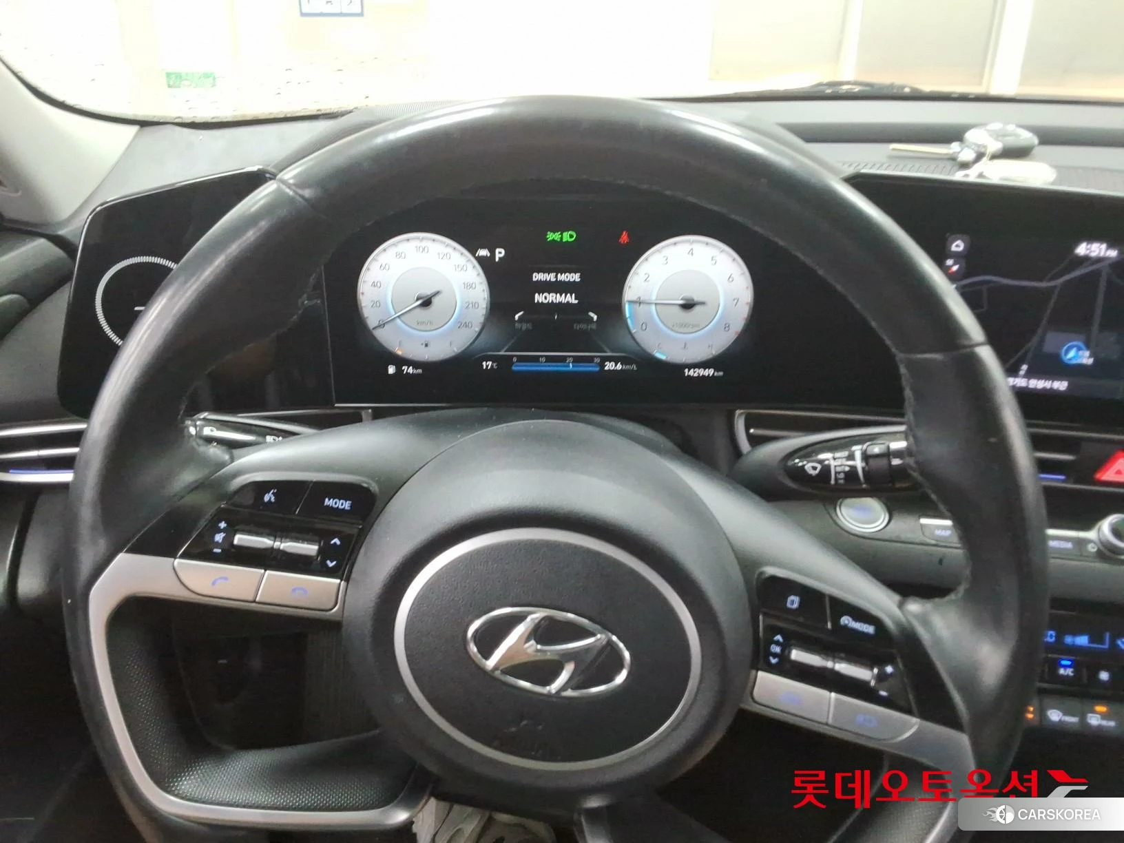 Hyundai Avante id 4352323 из Кореи 21