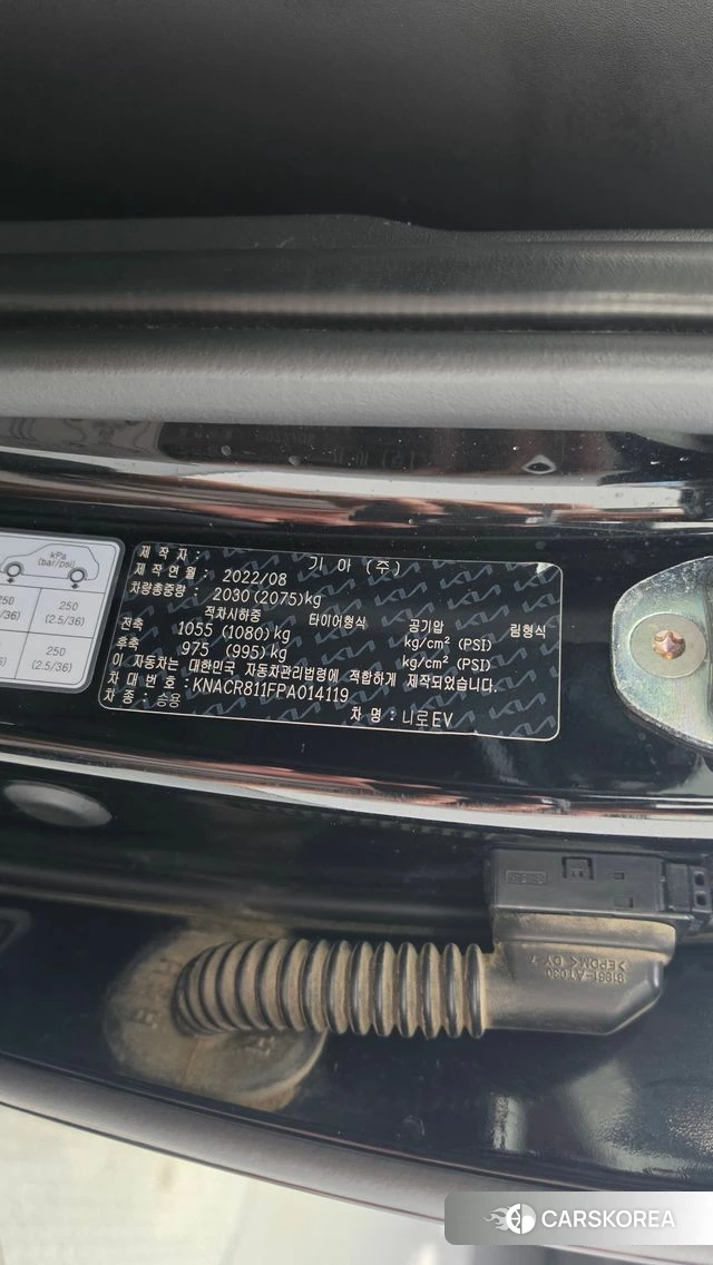 Kia Di All New Niro EV id 4740416 из Кореи 21