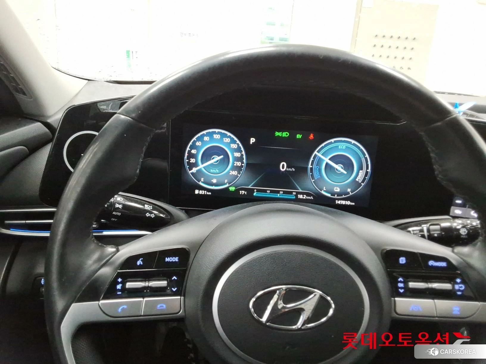 Hyundai Avante Hybrid id 4352318 из Кореи 21