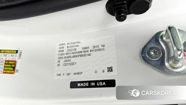 Honda Odyssey id 4223136 из Кореи 21