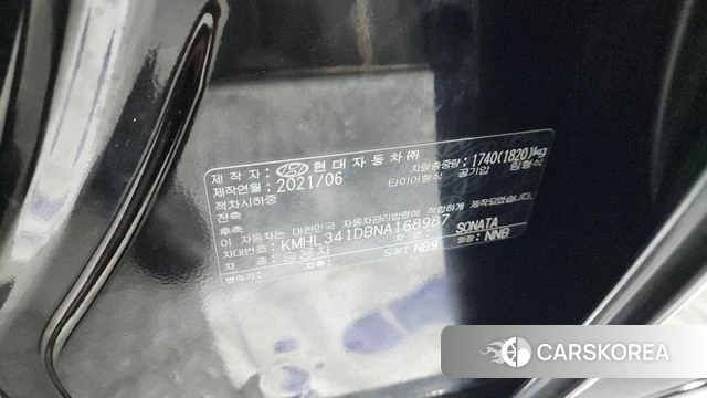 Hyundai Sonata (DN8) id 4529472 из Кореи 20