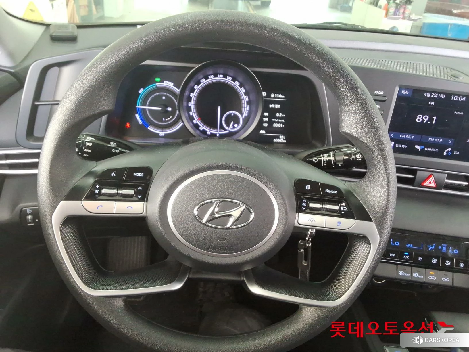 Hyundai Avante Hybrid id 3881988 из Кореи 21