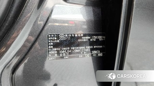 Hyundai Sonata (DN8) id 4732028 из Кореи 21