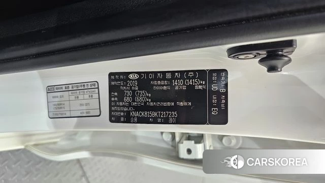 Kia The New Ray id 4557442 из Кореи 21