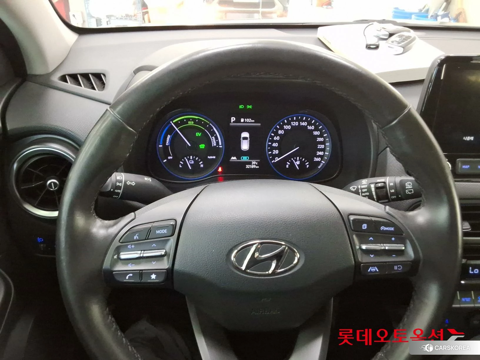 Hyundai Kona Hybrid id 4669055 из Кореи 21