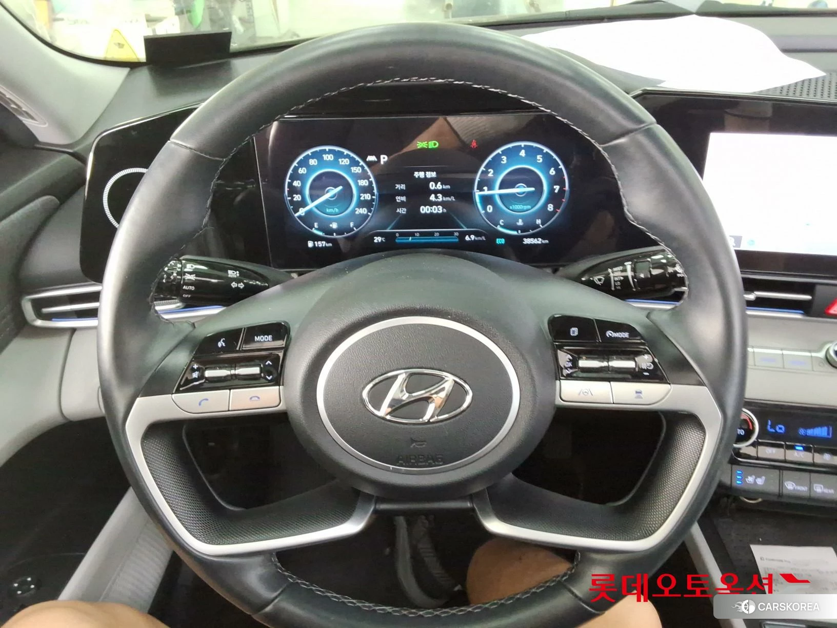 Hyundai Avante id 4909181 из Кореи 21