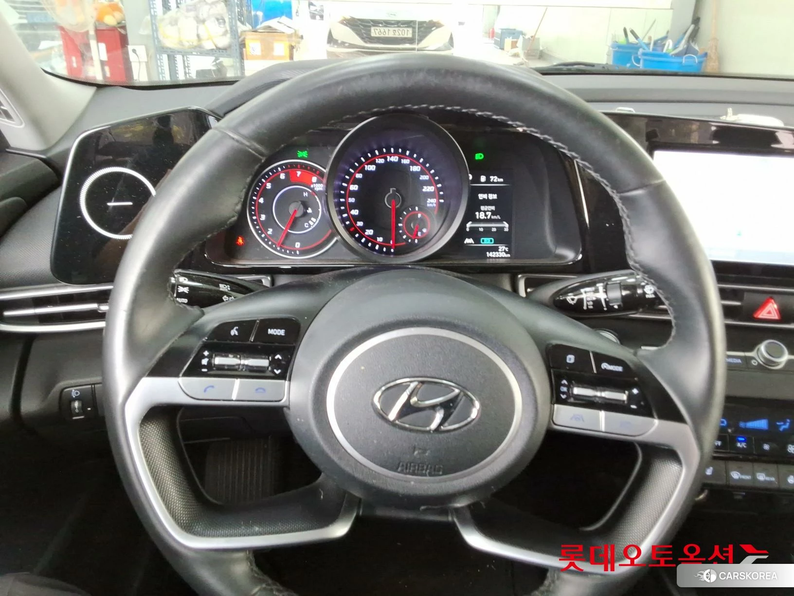 Hyundai Avante id 4504378 из Кореи 21