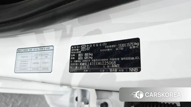 Hyundai Avante (CN7) id 4476204 из Кореи 21