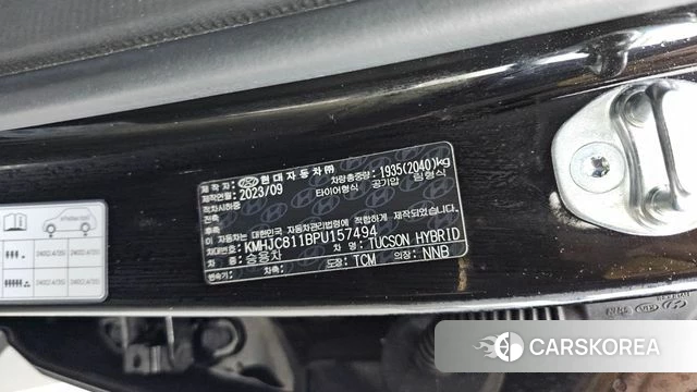 Hyundai Tucson Hybrid (NX4) id 4360606 из Кореи 21
