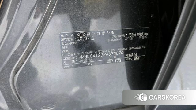 Hyundai Sonata D Edge (DN8) id 4194523 из Кореи 22