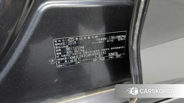 Hyundai Sonata New Rise id 4351181 из Кореи 22