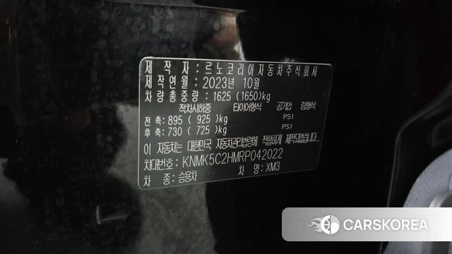 Renault Korea (Samsung) XM3 id 4682049 из Кореи 22