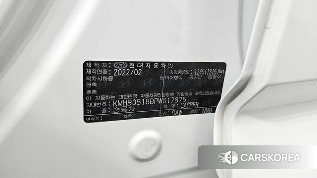 Hyundai Casper id 4249802 из Кореи 22
