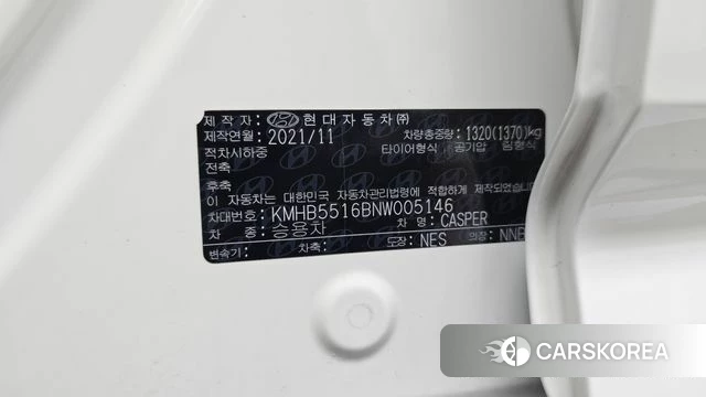 Hyundai Casper id 4383113 из Кореи 22