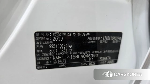 Hyundai Sonata (DN8) id 4250949 из Кореи 22
