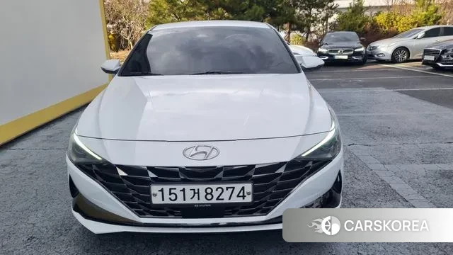 Hyundai Avante (CN7) 2020 Белый из Кореи, фото 6