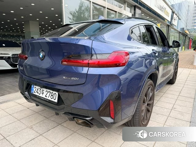 BMW X4 (G02) 2025 Синий из Кореи, фото 3