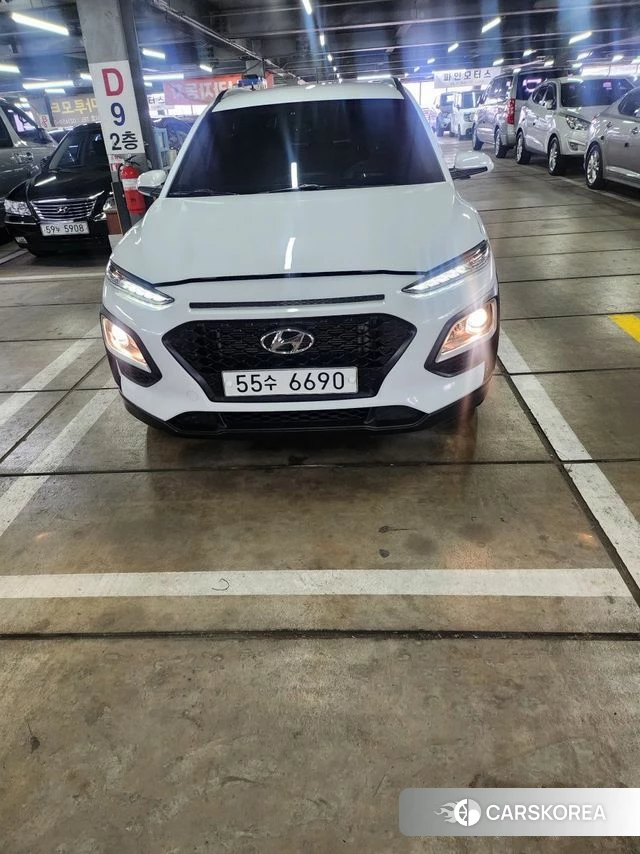 Hyundai Kona 2019 Белый из Кореи, фото 3