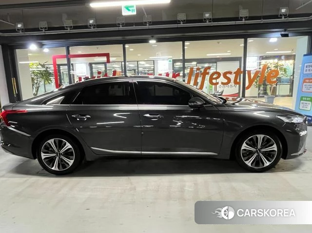 Kia K8 Hybrid 2022 Серый из Кореи, фото 3