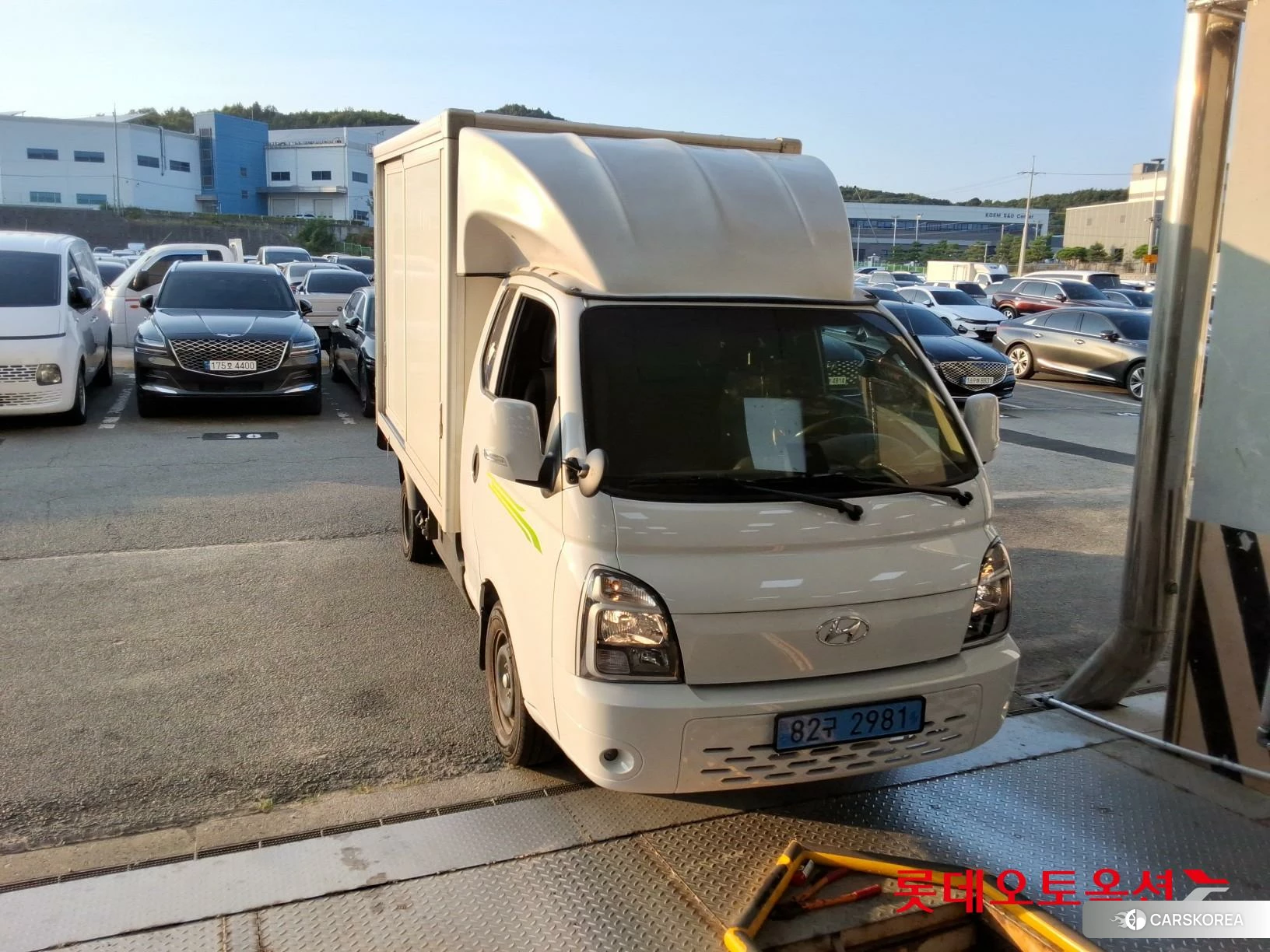 Hyundai Porter II electric 2021 Белый из Кореи, фото 6