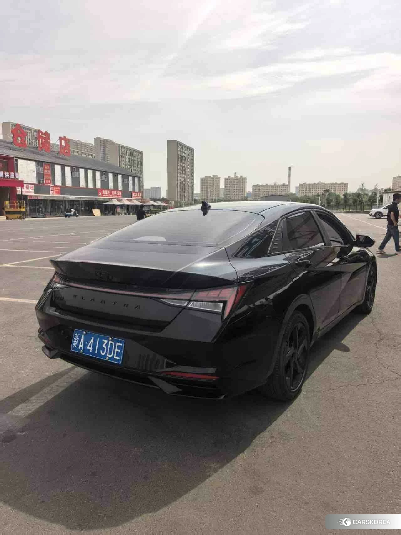 Hyundai Elantra 2022 Черный из Китая, фото 3