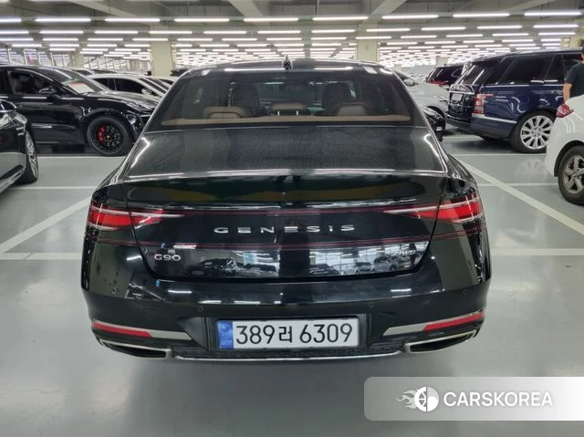 Genesis G90 (RS4) 2023 Черный из Кореи, фото 4