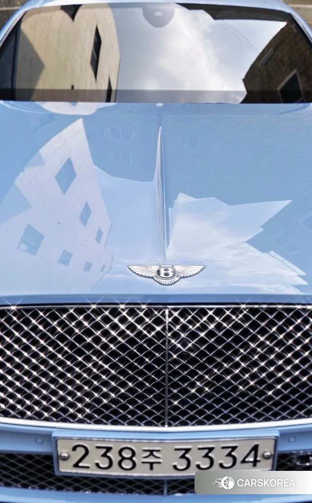 Bentley Continental GT 3rd Generation 2020 Небесно-голубой из Кореи, фото 3
