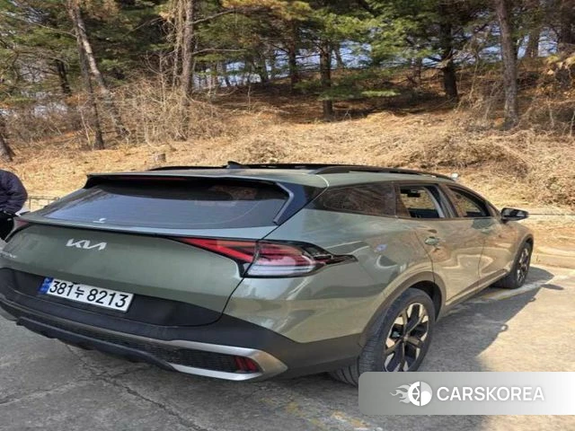 Kia Sportage 5th Generation 2023 Светло-зеленый из Кореи, фото 3