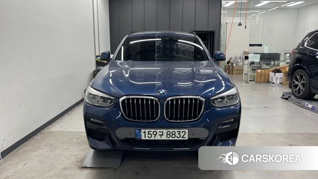 BMW X4 (G02) 2021 Синий из Кореи, фото 3