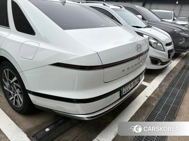 Hyundai Grandeur (GN7) 2022 Белый из Кореи, фото 3