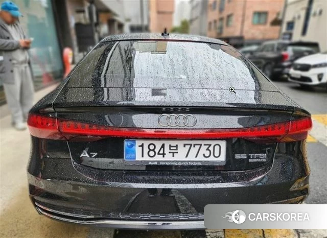 Audi A7 (4K) 2021 Черный из Кореи, фото 6