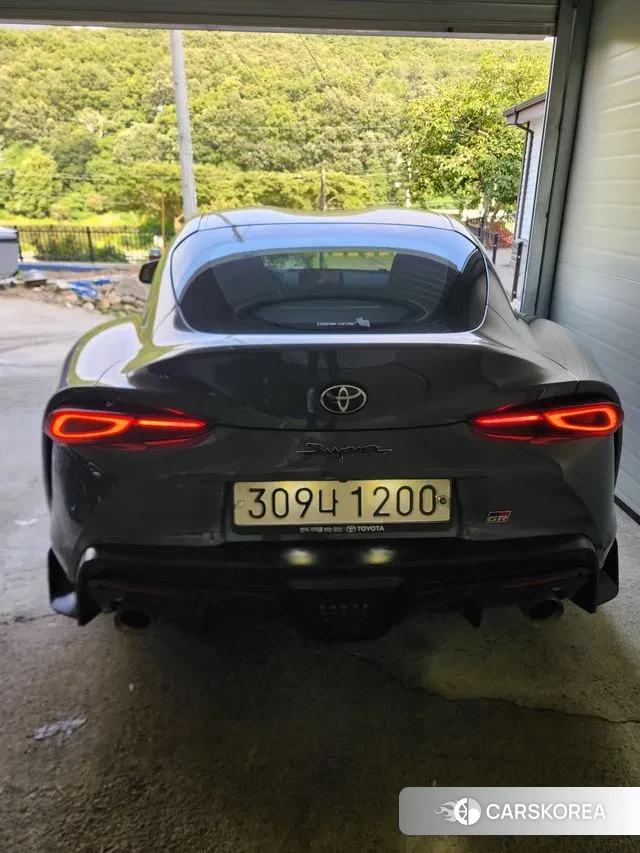 Toyota Supra 5th Generation 2024 Серый из Кореи, фото 3